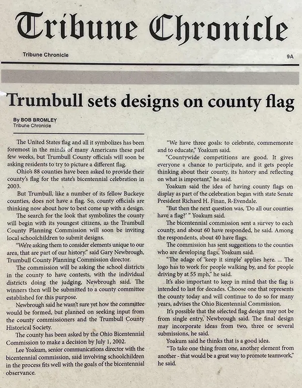 Trumbull County Flag